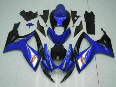 GSXR 600 / 750 K6 2006-2007 Verkleidungen Plastik Kits - Blau