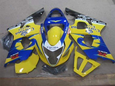 GSXR 600 K4 2004-2005 Verkleidung - Gelb Blau Corona Extra