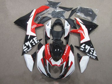 GSXR 750 K11 2011-2024 Verkleidungen - Schwarz Rot