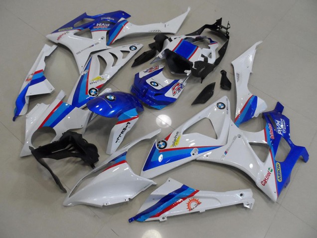 S1000RR 2009-2014 Verkleidung - Blau Weiß