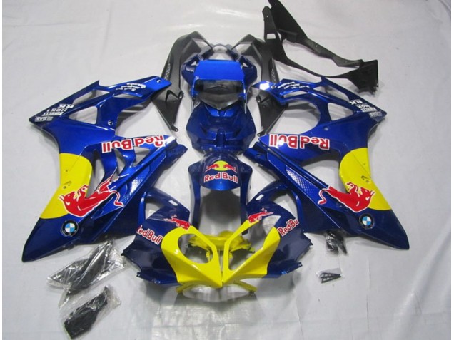 S1000RR 2009-2014 Verkleidungen - Gelb Blau Red Bull