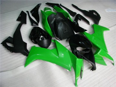 ZX10R 2008-2010 Verkleidungen - Grün Schwarz