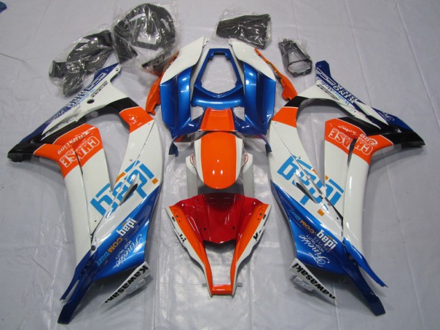 ZX10R 2011-2015 Verkleidungen - Blau Orange