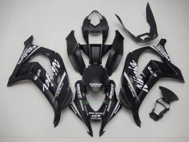 ZX10R 2016-2019 Verkleidungen - Schwarz Racing Team Ninja