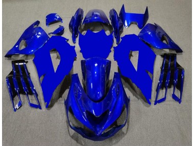 ZX14R ZZR 1400 2012-2021 Verkleidungen - Blau Schwarz