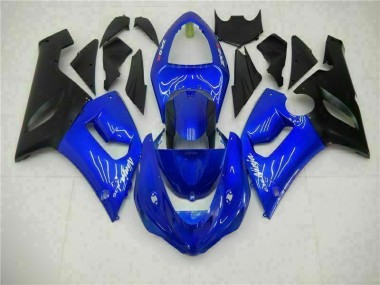 ZX6R 2005-2006 Verkleidung - Blau