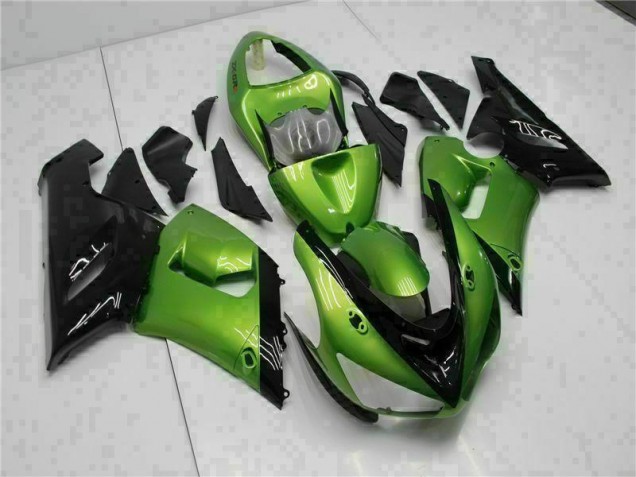 ZX6R 2005-2006 Verkleidung - Grün