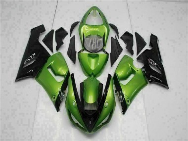 ZX6R 2005-2006 Verkleidung - Grün