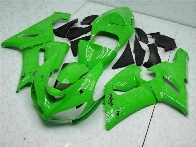 ZX6R 2005-2006 VollVerkleidungen & Plastik - Grün