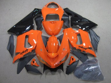 ZX6R 2005-2006 Vollverkleidung - Orange Schwarz Ninja